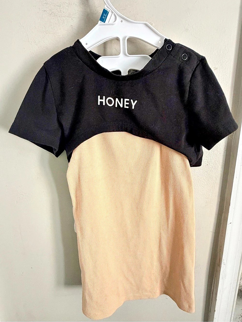 SHEIN Girls Black & Pink Dress Size 2-3Y